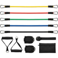 Alorv Latex Tube Resistance Band Kit with Handles Set of 11 - Product view
