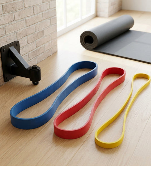 Alorv Long Latex Pull-Up Resistance Band Set of 3 208 cm - Lifestyle view